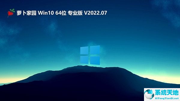 萝卜家园 Win10 64位 流畅办公版 V2022.07