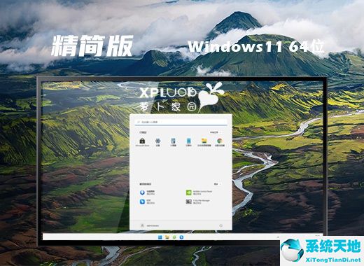 萝卜家园 Win11 ISO系统 64位 改良精简版系统 v2022.07