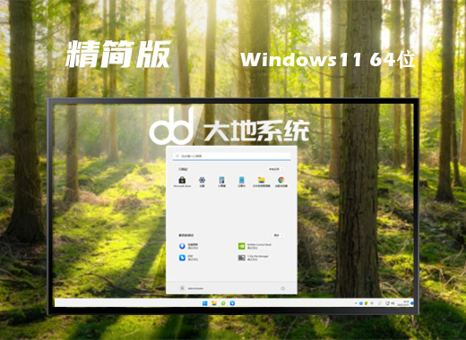 大地系统 Ghost Win11 64位全新精简版 v2022.11
