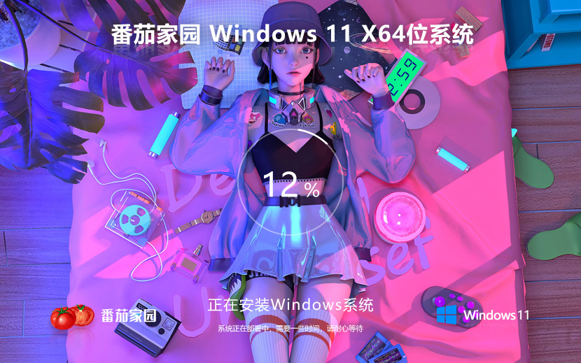 番茄花园 Ghost Win11 64位完美办公版 v2023.12