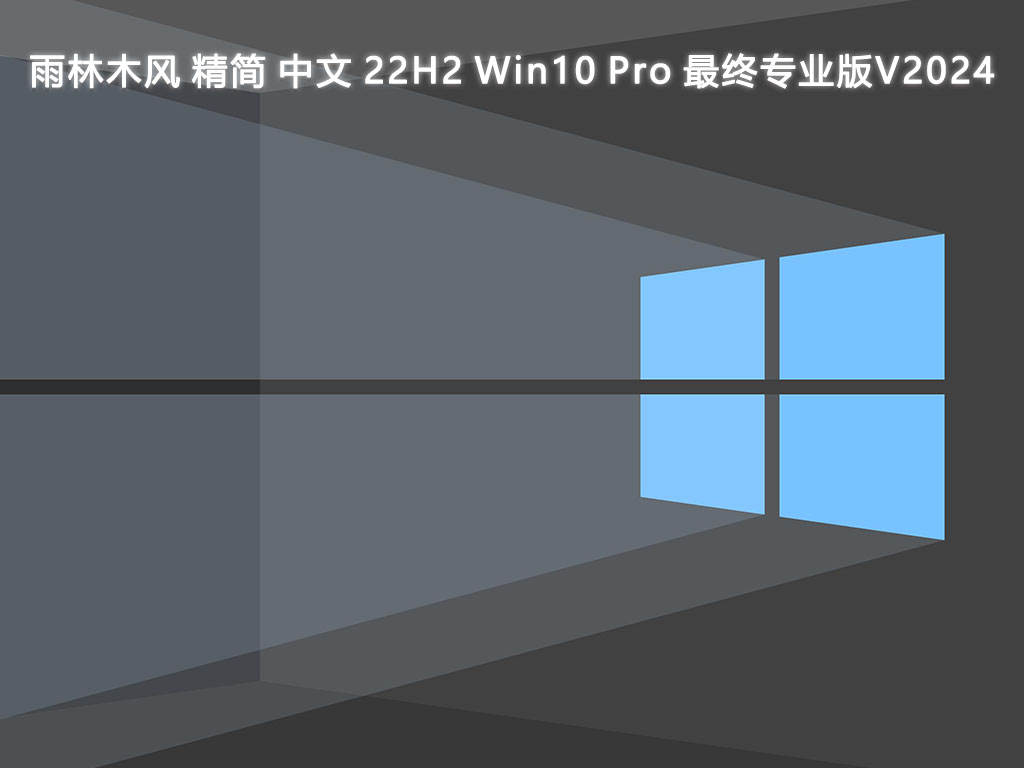 雨林木风 精简 中文 22H2 Win10 Pro 最终专业版 64位 V2024.6