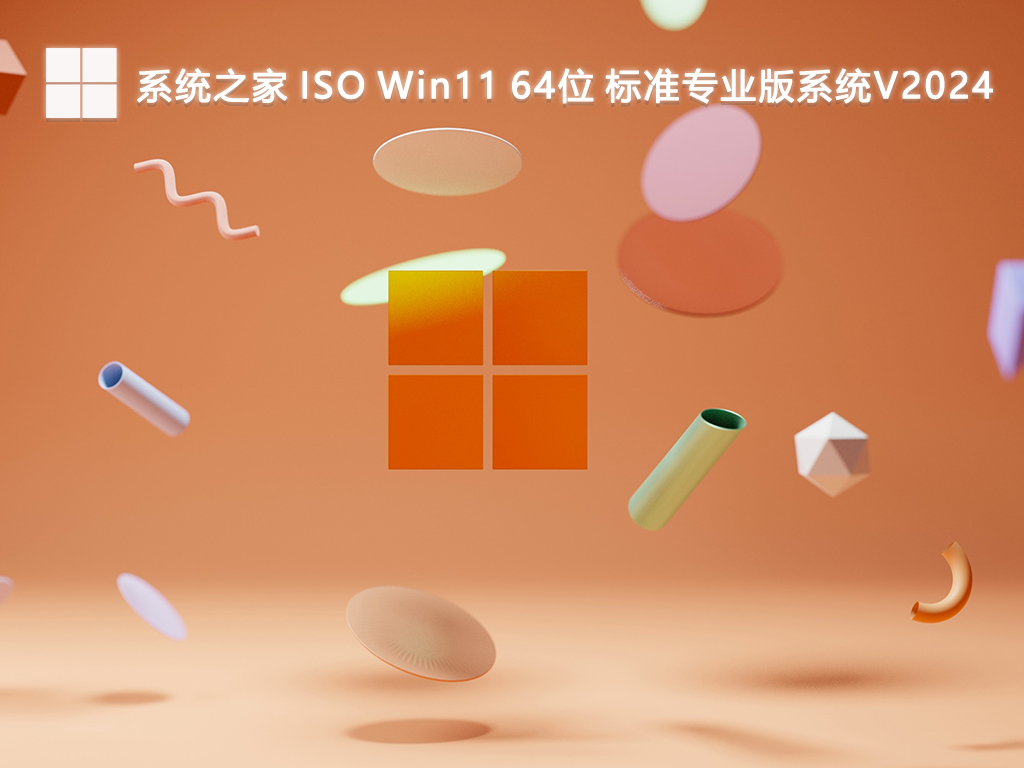 系统之家 ISO Win11标准专业版系统 64位 V2024.7