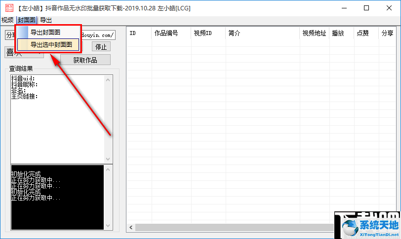 抖音作品无水印批量获取软件