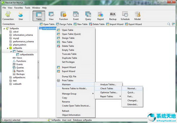 Navicat for MySQL (32 bit) ç®ä½ä¸æçæªå¾1