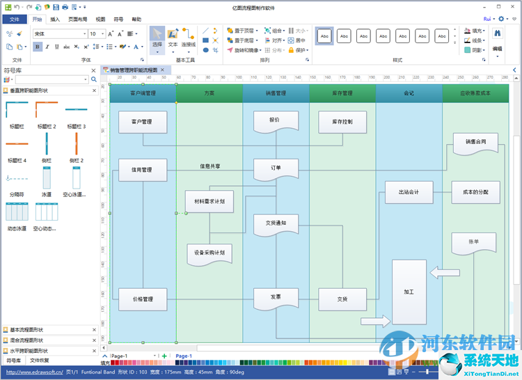 亿图流程图制作软件破解版下载 V8.7.4.0  流程图制作软件中文破解版