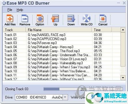 Ease MP3 CD Burner