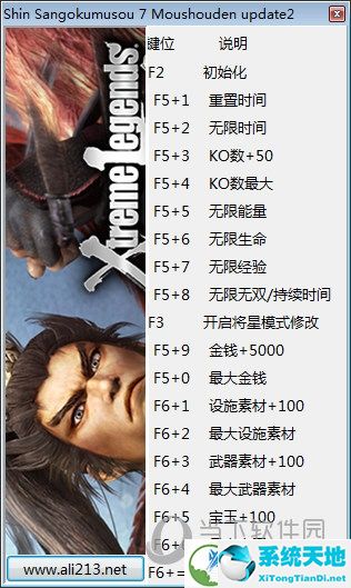 真三国无双7猛将传全功能修改器