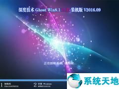 深度技术GHOST WIN8.1系统 V2020.08 32位装机专业版