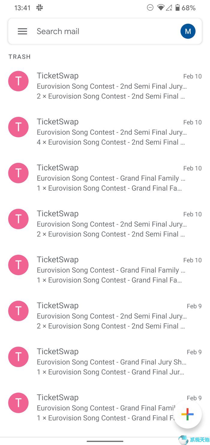 Android端Gmail应用出错