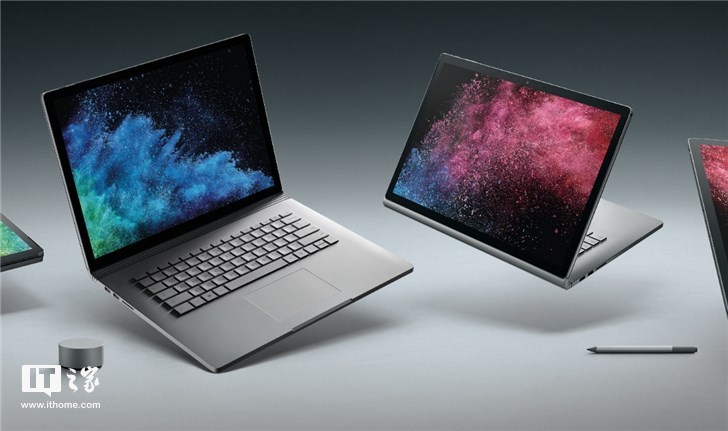 Surface Book 2推送windows10固件更新条目.jpg