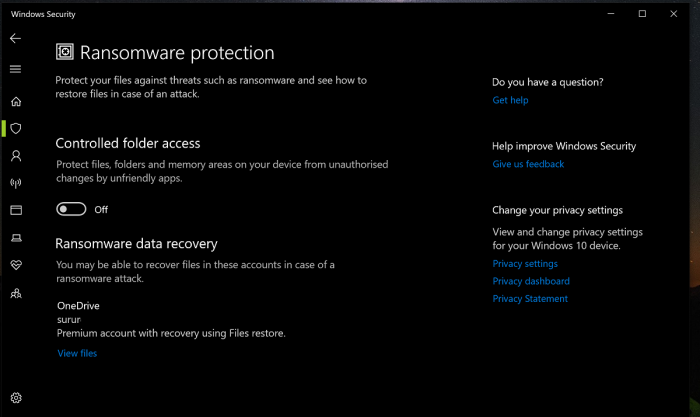 微软通过Windows Security Alerts鼓励用户利用OneDrive备份.png