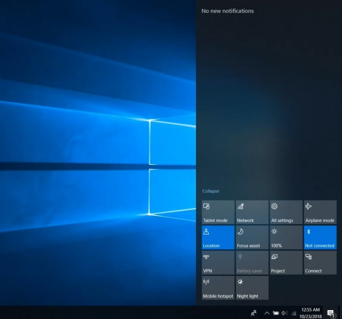 Windows 10 19H1新功能：可自定义快捷操作按钮1.jpg