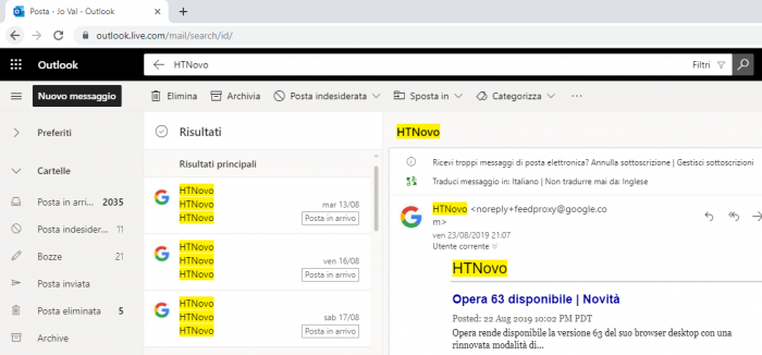 Outlook.com Fluent风格设计