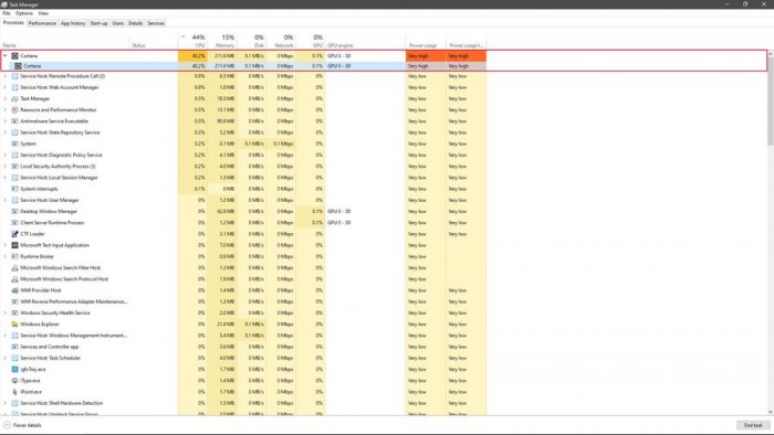 Windows 10 May 2019 功能更新导致CPU占用率过高1.jpeg