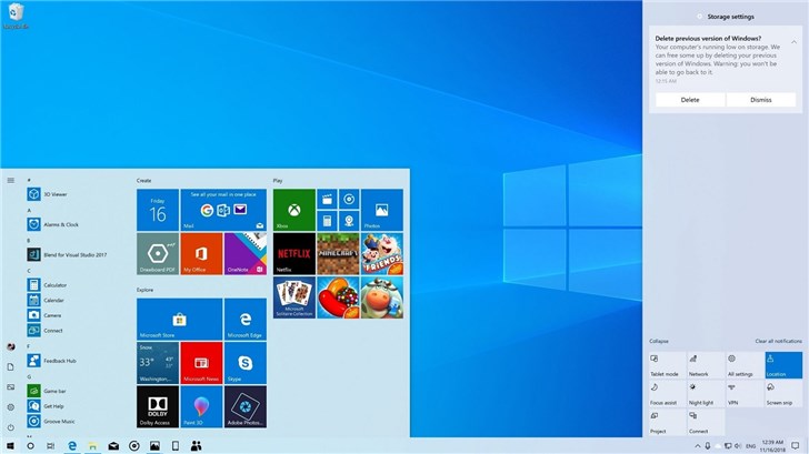 Win10 1903升级更新