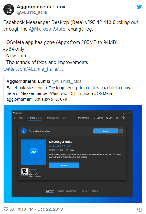 Facebook Messenger