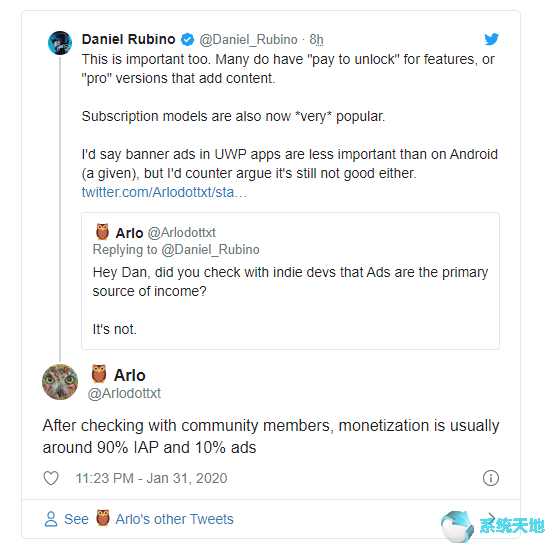 微软宣布于6月1日关闭用于UWP应用的Ad Monetization平台