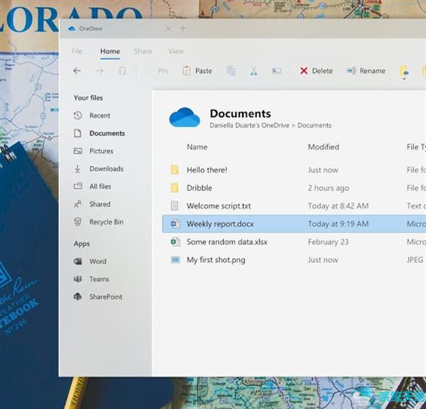 全新设计Windows10系统界面