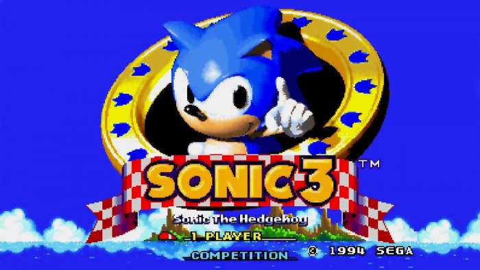 1993年创建的《索尼克3》原型ROM曝光