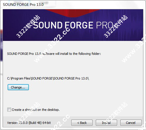 Sound Forge Pro 13官方免费破解版