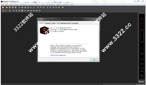 Sound Forge Pro 13官方免费破解版