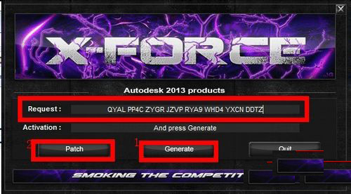 AutoCAD2013（CAD2013）注册机32/64位版