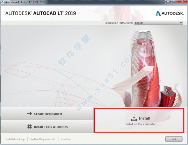 autocad lt 2019 64位中文破解版