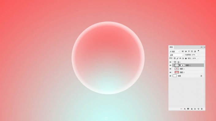 Adobe Photoshop CS6鼠绘气泡 (PS)制作渐变的炫彩气泡