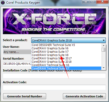 coreldraw x8注册机旗舰版
