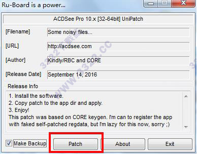 ACDSee Pro 10.0汉化破解补丁