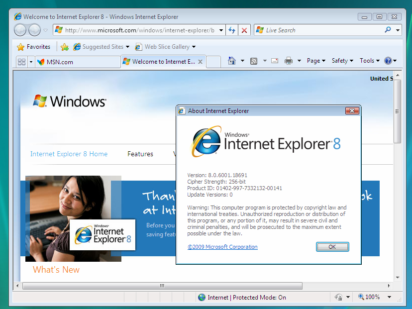 Internet Explorer 8 免费完整版