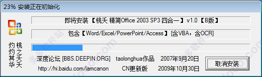 深度Office 2003