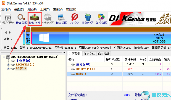 DiskGenius专业版 v5.1.2.766免费版