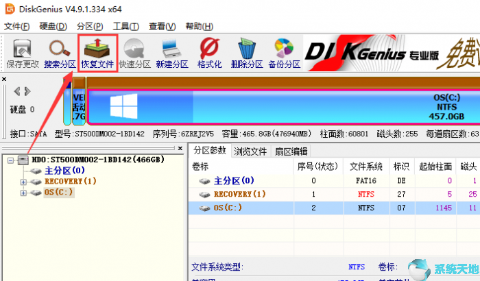 DiskGenius专业版 v5.1.2.766免费版