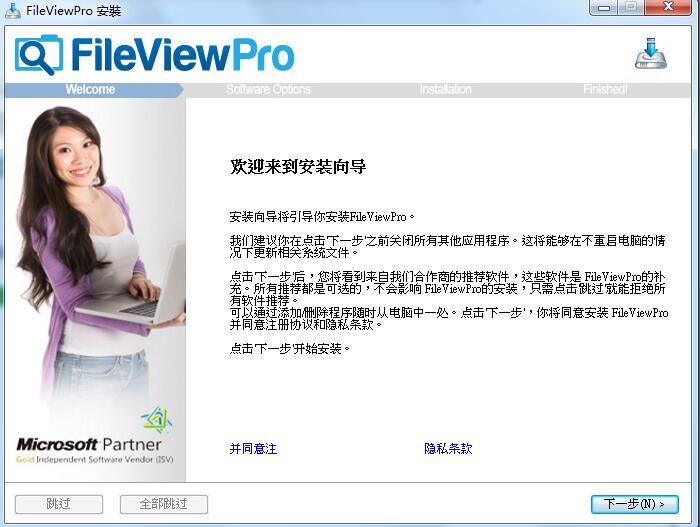 FileViewPro安装方法