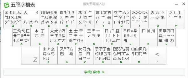 搜狗五笔输入法官方绿色版