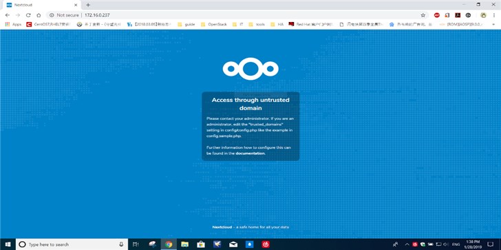 搭建基于Docker的NextCloud网盘