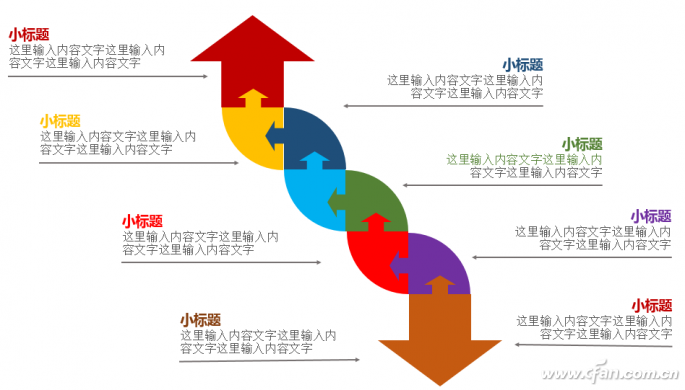 PowerPoint下手工绘制个性化箭头的技巧9.png