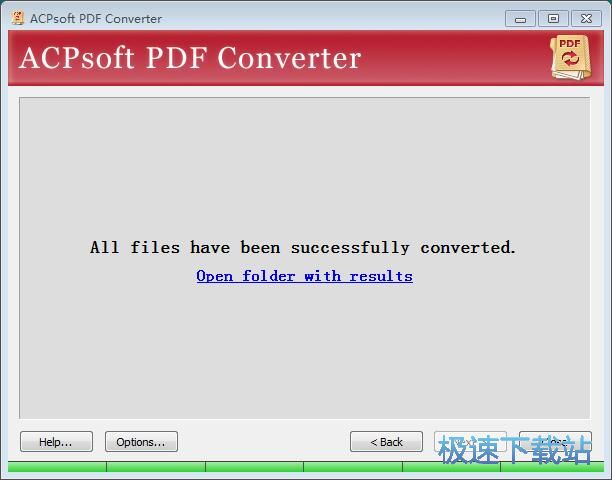 ACPsoft PDF Converter转换成Word教程