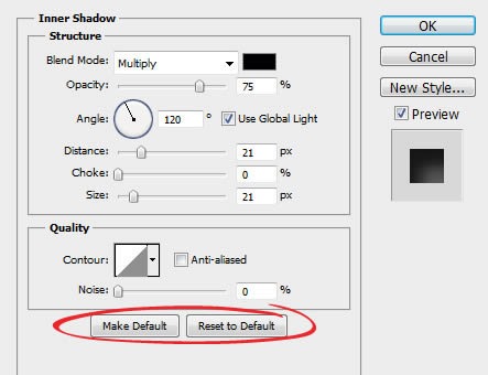 Adobe Photoshop CS6内阴影功能 (PS)教程