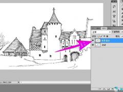 如何使用photoshop cs6给漫画线稿上色