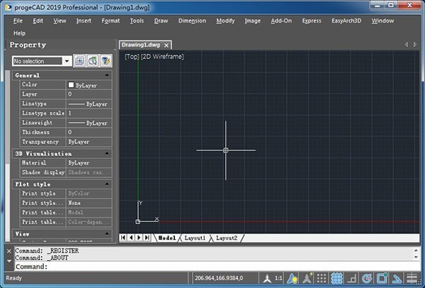 正版ProgeCAD 2019