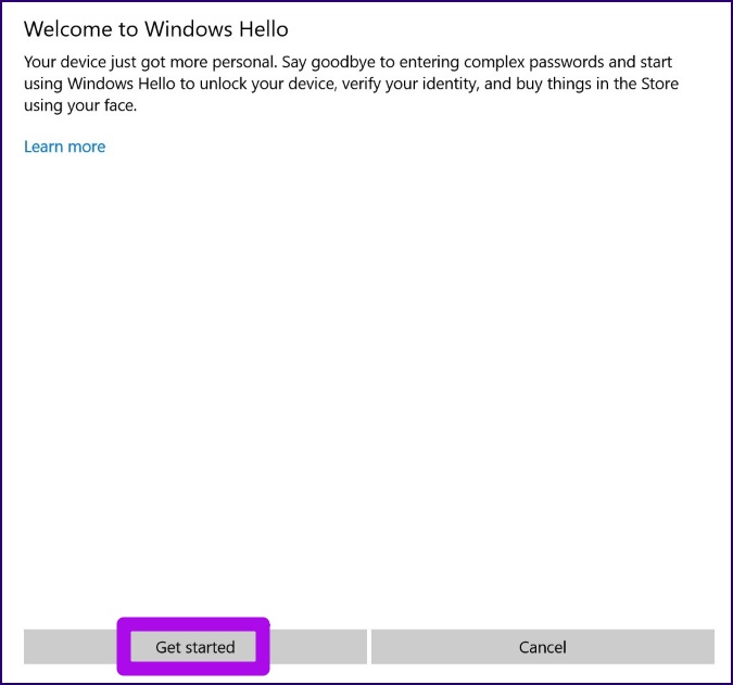 Win10设置Windows Hello