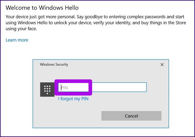 Win10设置Windows Hello