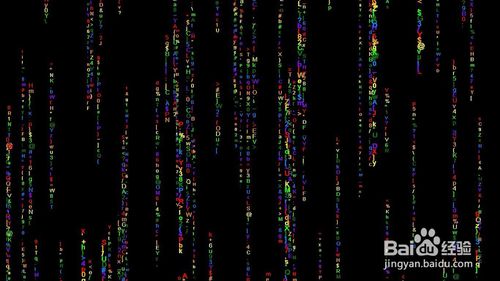 cmd命令数字雨教程