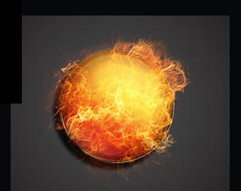 PS特效教程：Photoshop CC 2019制作燃烧火焰球形步骤
