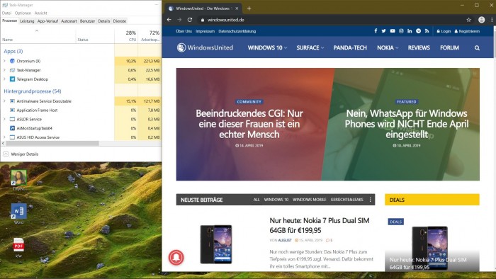 Chrome浏览器引入Win10 ARM，CPU占用率低