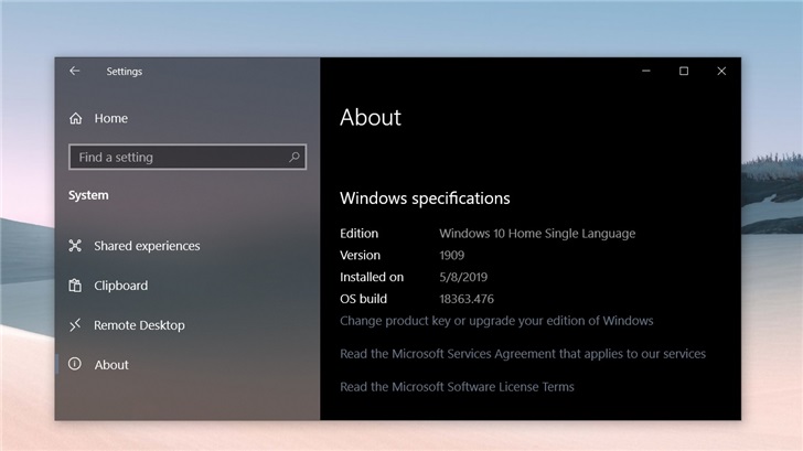 win10 1909简体中文ISO镜像