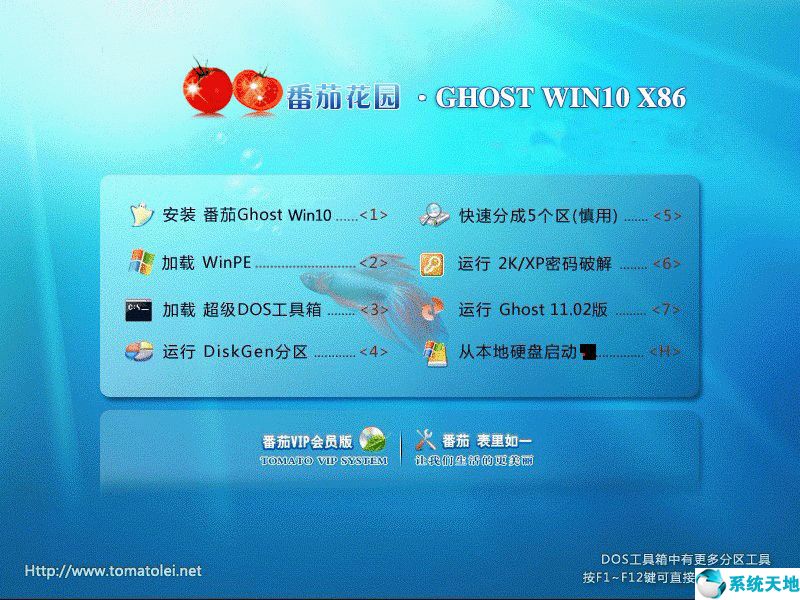 番茄花园 Win10专业版 32位 V2020.06_绿色/纯净