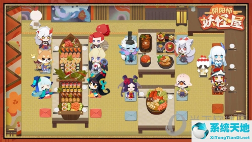 阴阳师：妖怪屋庭院和妖怪们